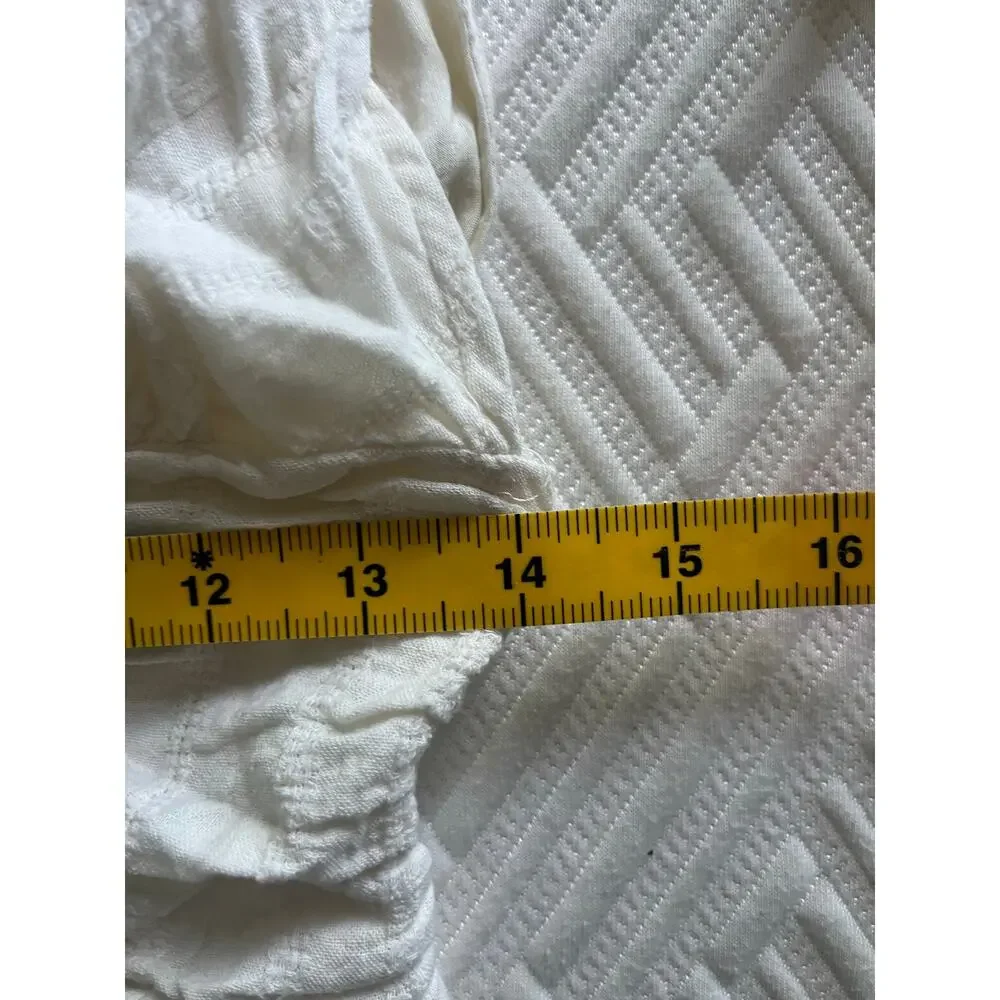 Free People Eva Tie Strap Crop Top, Size M
